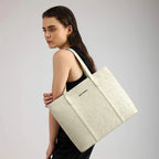 Valley Afternoon White Tote Bag - Lino Perros