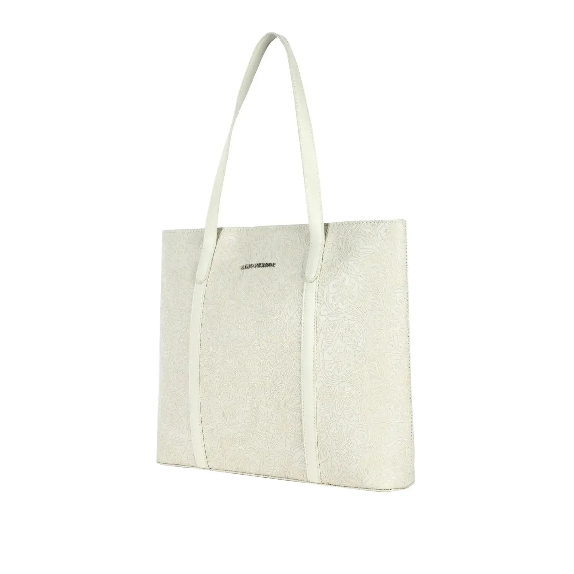 Valley Afternoon White Tote Bag - Lino Perros