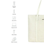 Valley Afternoon White Tote Bag - Lino Perros