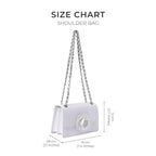 Valley Full Bloom White Sling Bag - Lino Perros