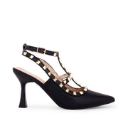 Victoria Cage Black Stilettos