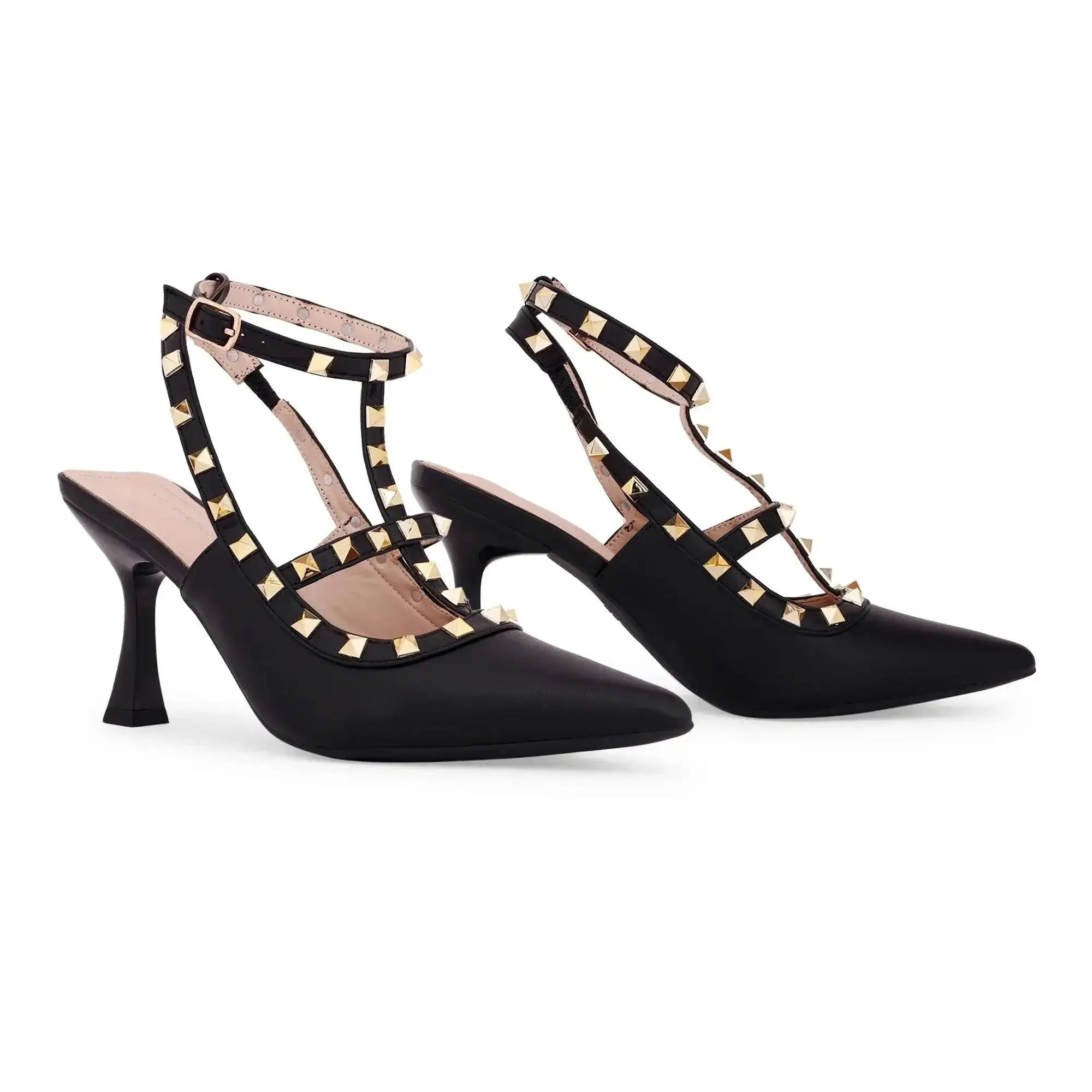 Victoria Cage Black Stilettos - Lino Perros