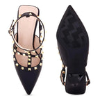 Victoria Cage Black Stilettos - Lino Perros