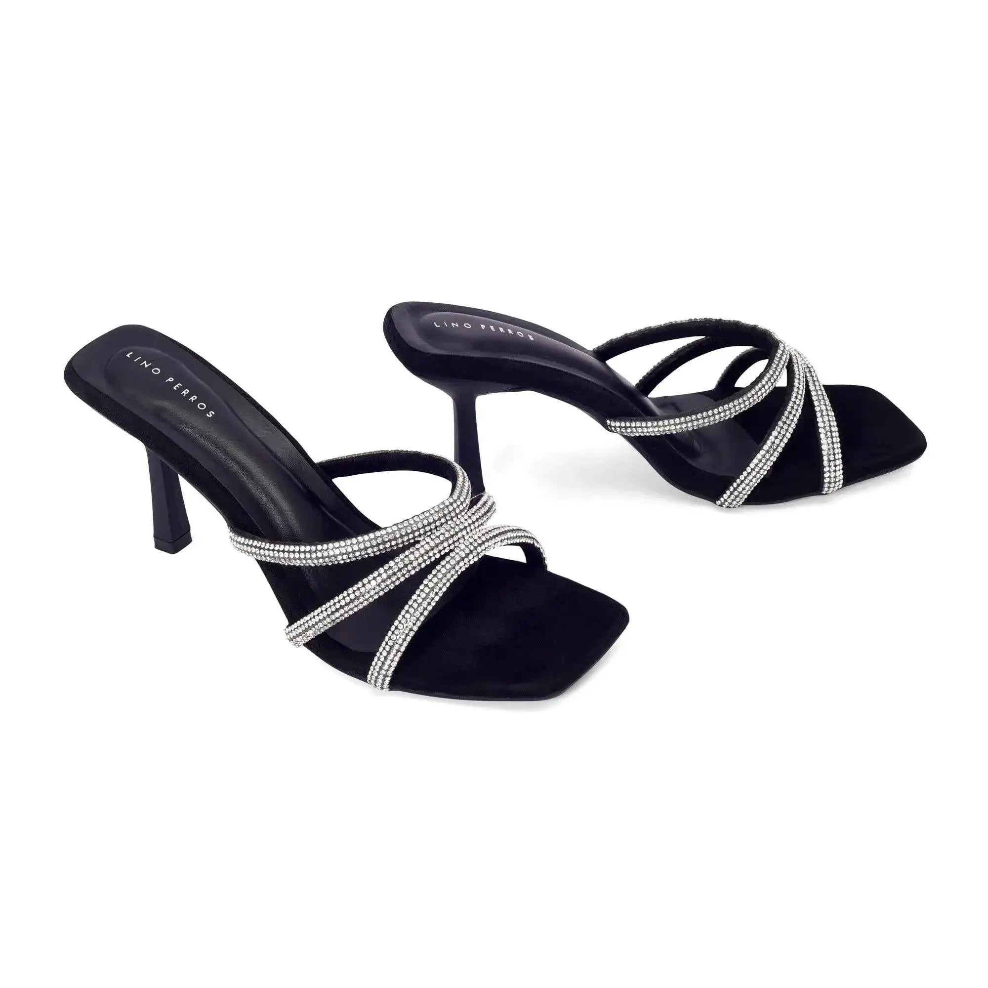Victoria Vera Black Heels - Lino Perros