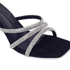 Victoria Vera Black Heels - Lino Perros