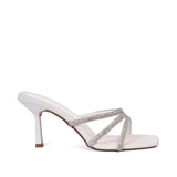 Victoria Vera White Heels