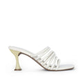 Victoria Flaunt Multi Strap Off White Sandles - Lino Perros