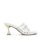 Victoria Flaunt Multi Strap Off White Sandles - Lino Perros