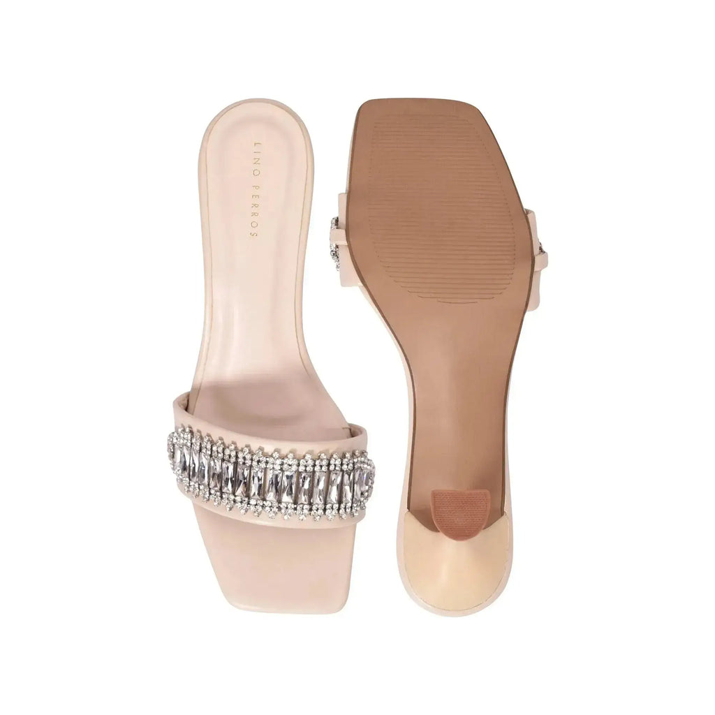 Victoria Fortune Stilettos Beige Heels - Lino Perros