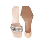 Victoria Fortune Stilettos Beige Heels - Lino Perros