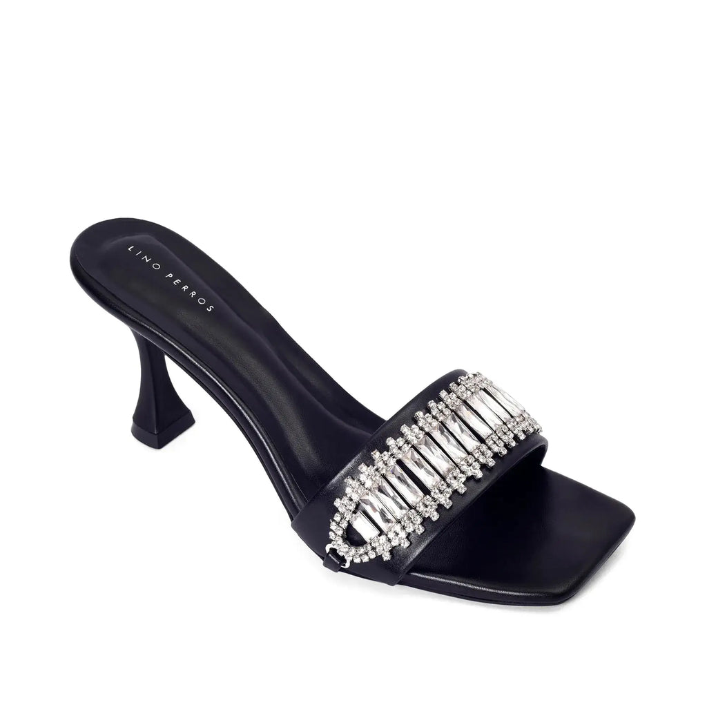 Victoria Fortune Stilettos Black Heels - Lino Perros