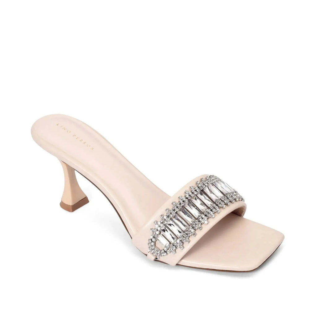 Victoria Fortune Stilettos Beige Heels - Lino Perros