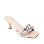Victoria Fortune Stilettos Beige Heels - Lino Perros