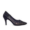 Victoria Lacy Black Party Pumps - Lino Perros