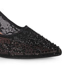 Victoria Lacy Black Party Pumps - Lino Perros