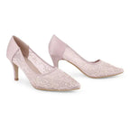Victoria Lacy Party Pumps - Lino Perros