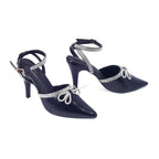 Victoria Leisure Stilettos Black Heels - Lino Perros