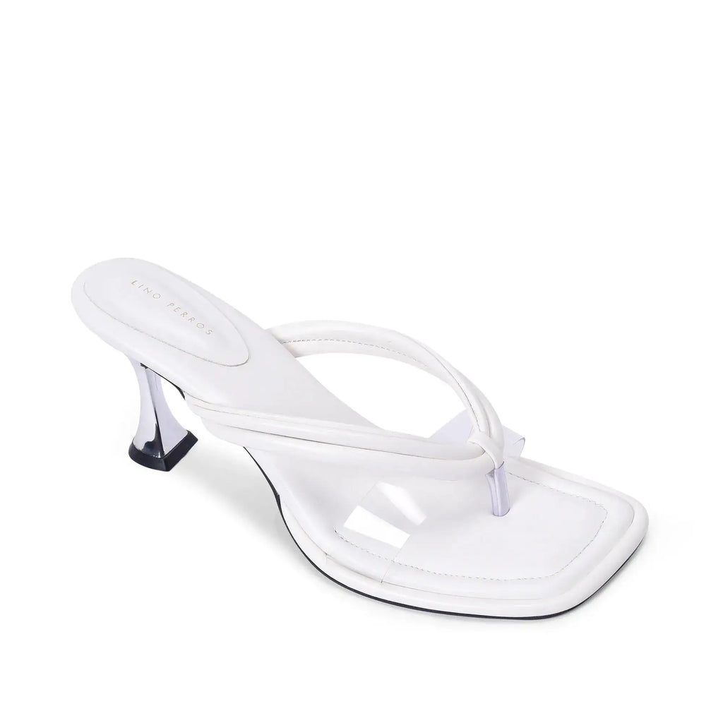 Victoria Luxe & Poised White Heels - Lino Perros