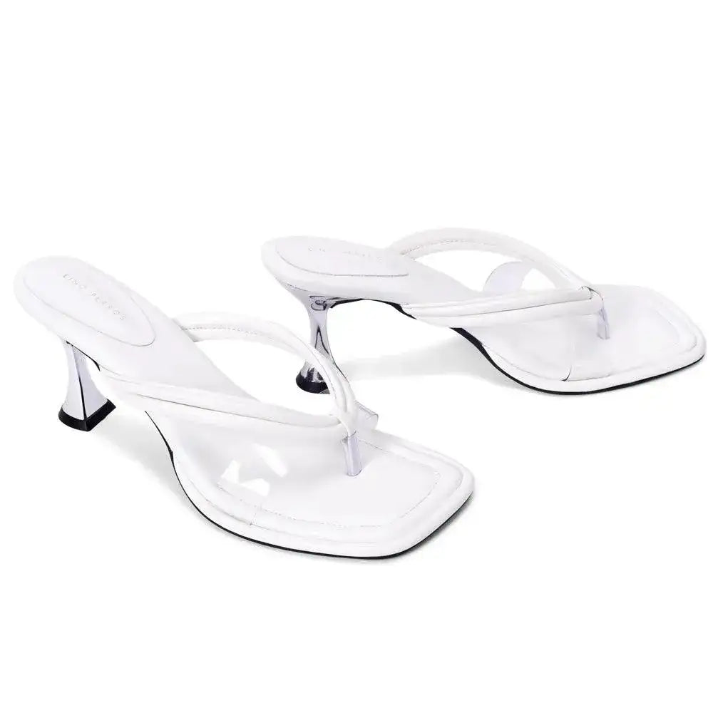 Victoria Luxe & Poised White Heels - Lino Perros