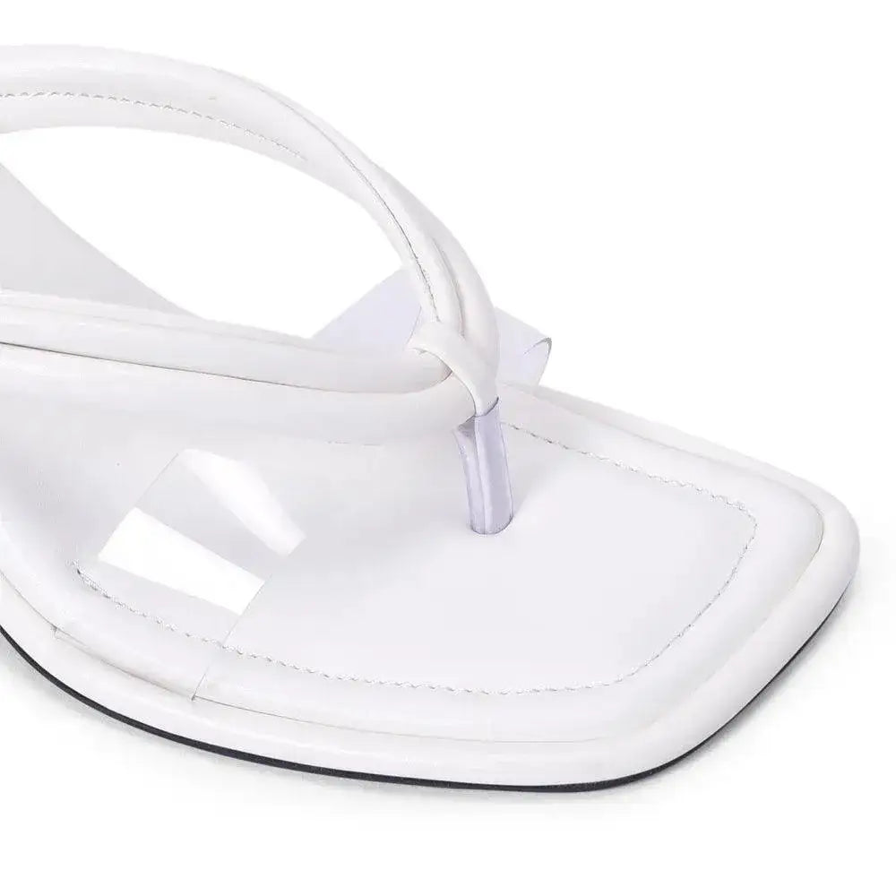Victoria Luxe & Poised White Heels - Lino Perros