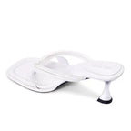 Victoria Luxe & Poised White Heels - Lino Perros