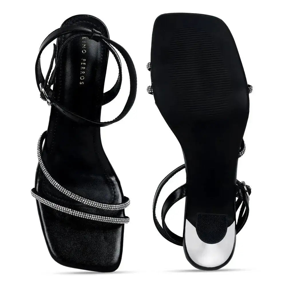 Victoria Royal Black Stilettos - Lino Perros