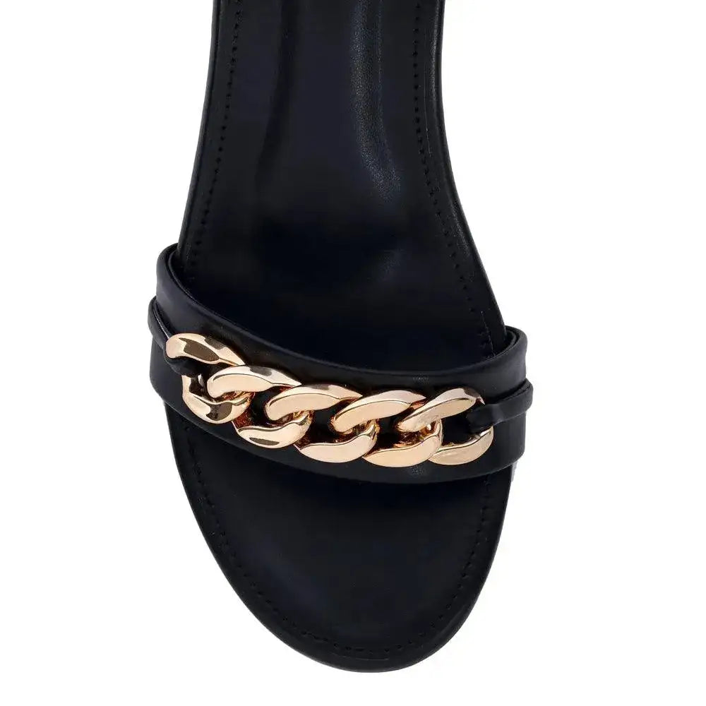 Victoria Sleek Black Stilettos - Lino Perros