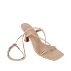 Victoria Striking Soft Beige Stilettos - Lino Perros
