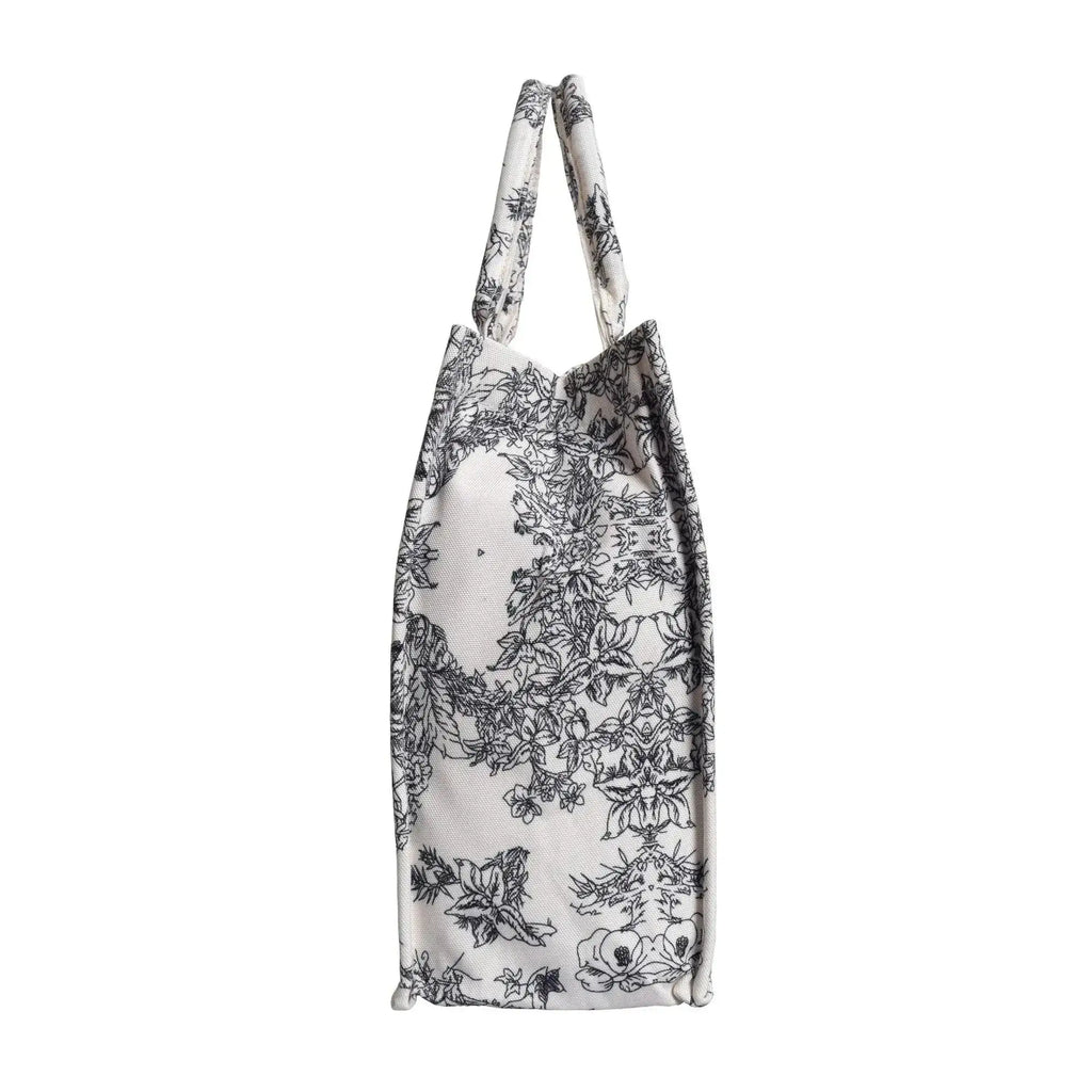 Voyage Book Black Tote Bag - Lino Perros