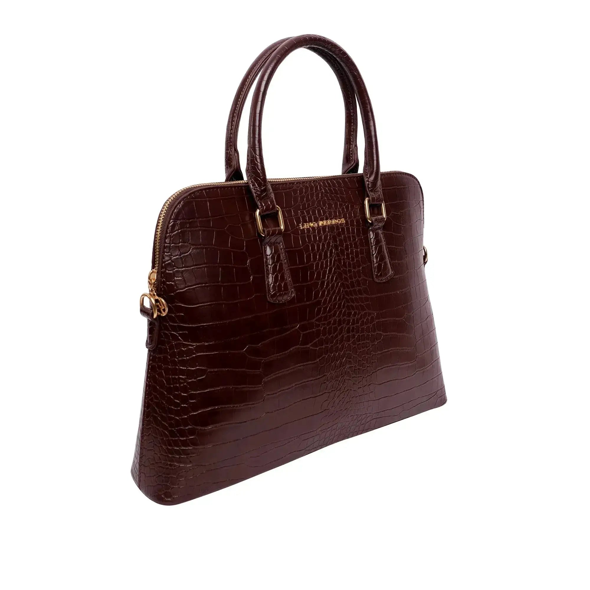 Voyage Confidence Brown Satchel Bag - Lino Perros