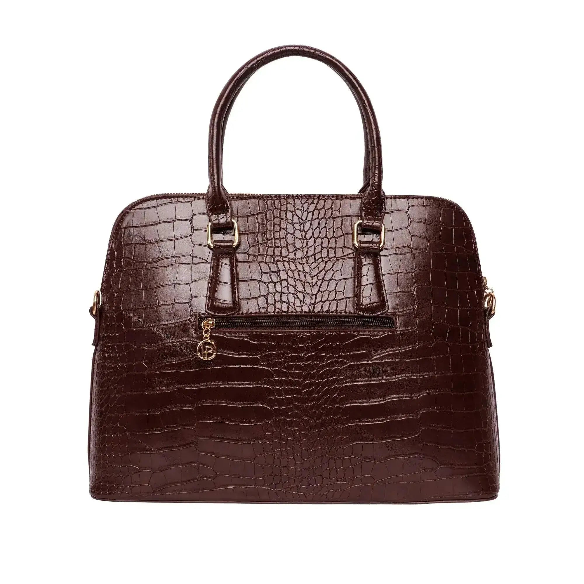 Voyage Confidence Brown Satchel Bag - Lino Perros