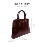 Voyage Confidence Brown Satchel Bag - Lino Perros