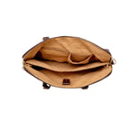Voyage Confidence Brown Satchel Bag - Lino Perros