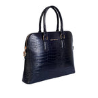 Voyage Confidence Black Satchel Bag - Lino Perros