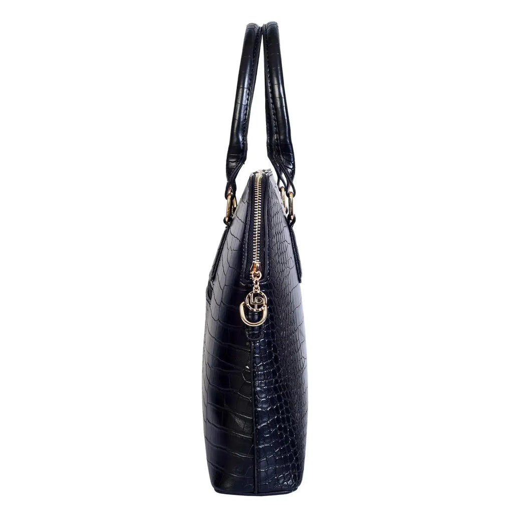 Voyage Confidence Black Satchel Bag - Lino Perros