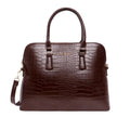 Voyage Confidence Brown Satchel Bag - Lino Perros