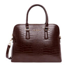 Voyage Confidence Brown Satchel Bag - Lino Perros