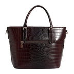 Voyage Dual Textured Brown Satchel Bag - Lino Perros