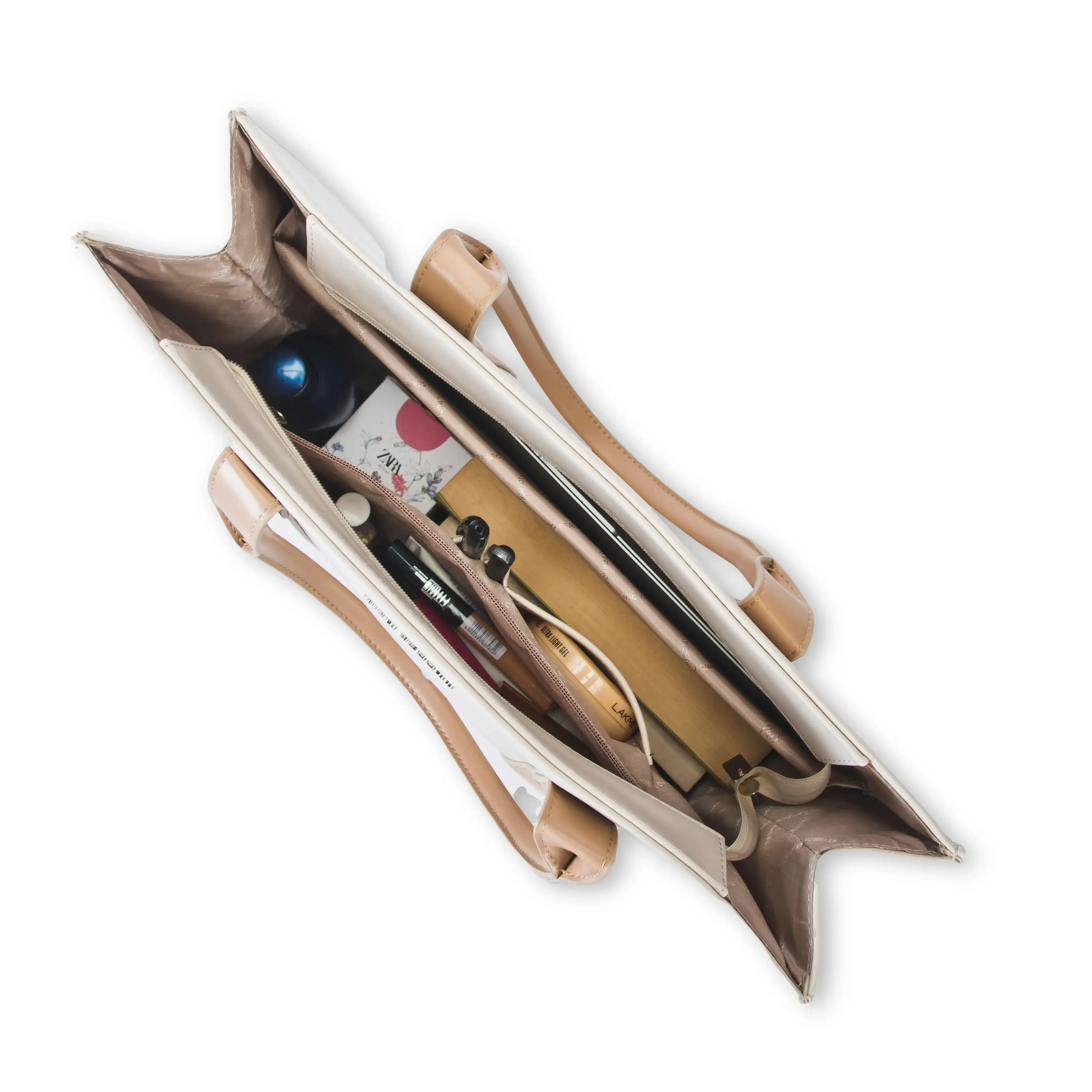 Voyage Must Have Off White Tote Bag - Lino Perros