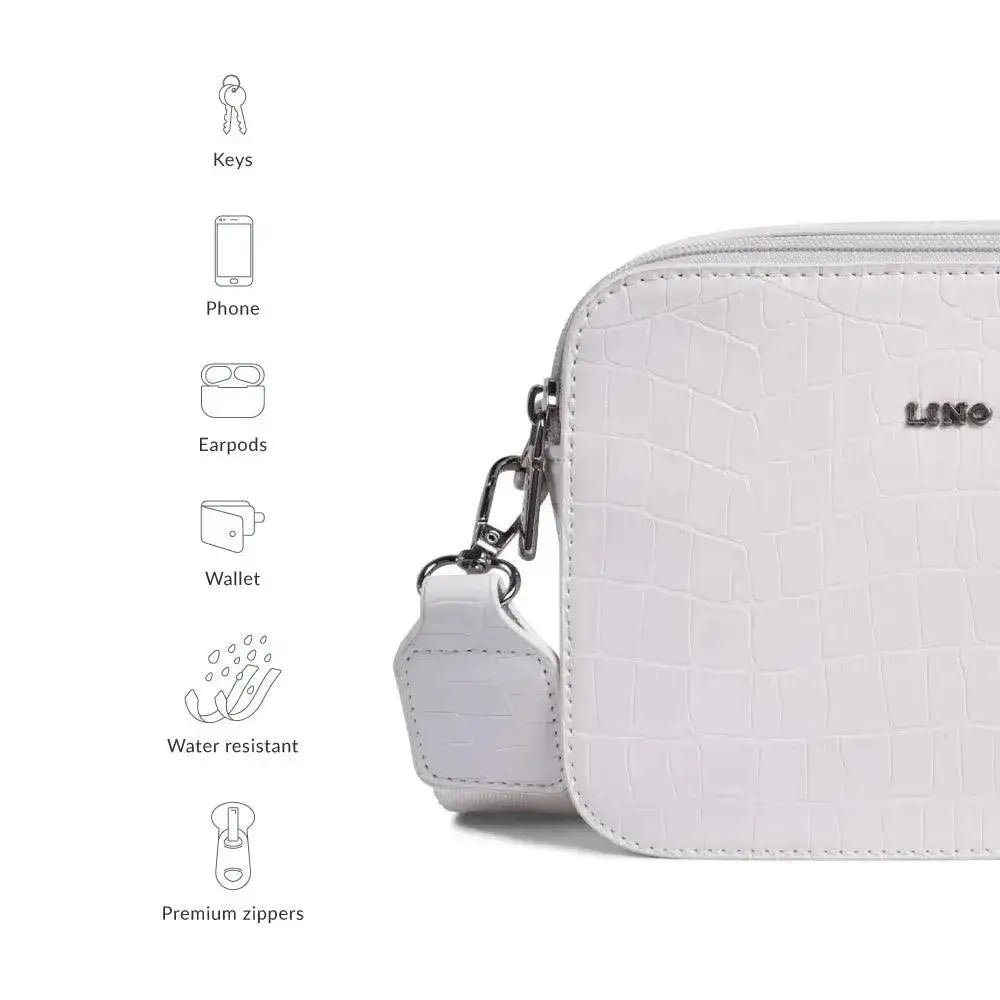 Voyage New Look White Sling Bag - Lino Perros