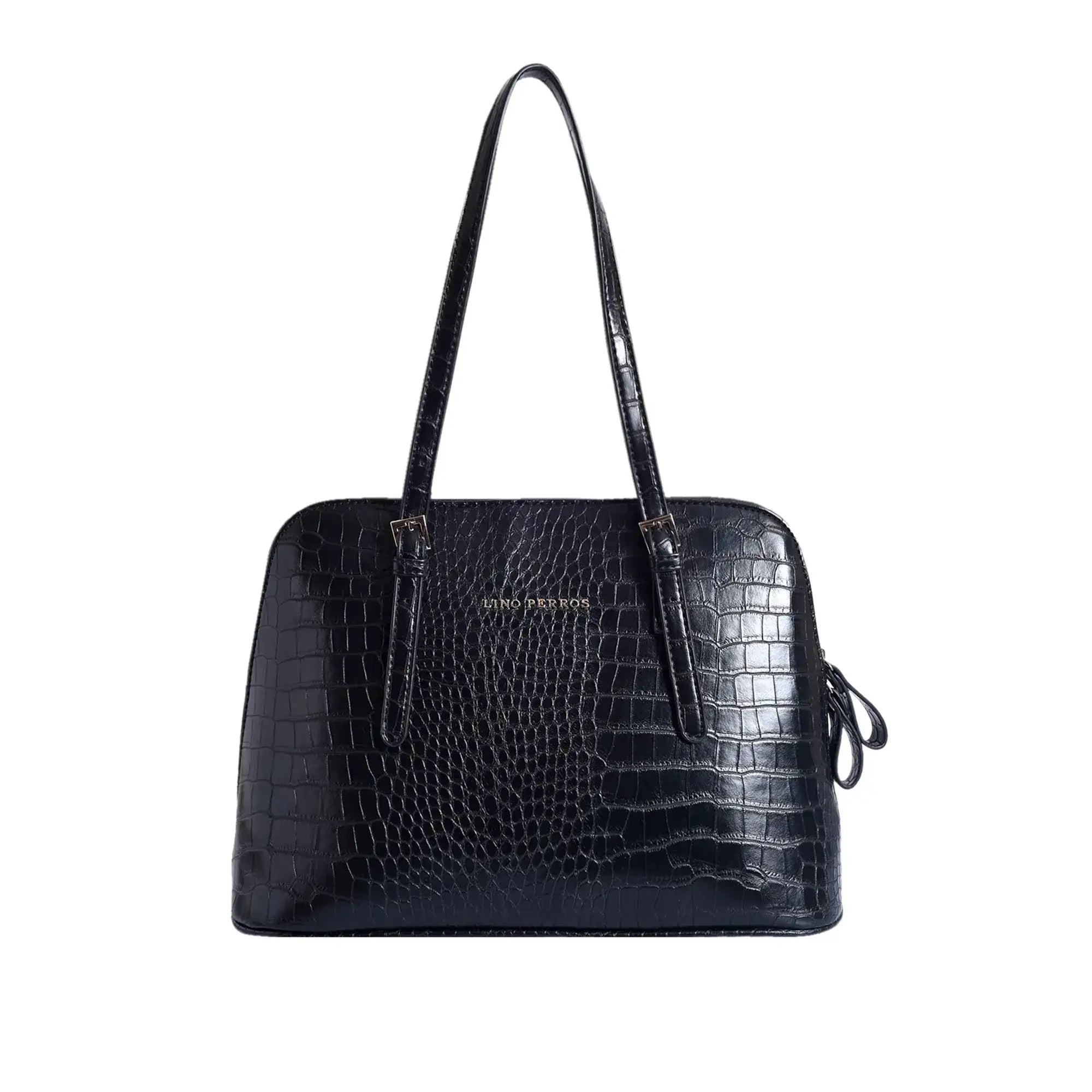 Voyage Office Black Satchel Bag - Lino Perros