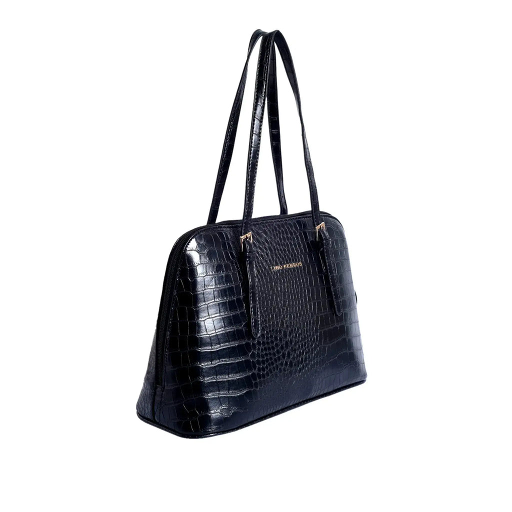 Voyage Office Black Satchel Bag - Lino Perros