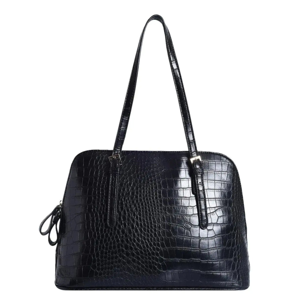 Voyage Office Black Satchel Bag - Lino Perros