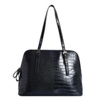 Voyage Office Black Satchel Bag - Lino Perros