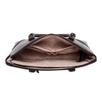 Voyage Organizer Brown Croco Laptop Bag - Lino Perros