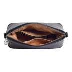 Voyage Pouch Croco Black Sling Bag - Lino Perros
