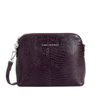 Voyage Pouch Croco Brown Sling Bag - Lino Perros