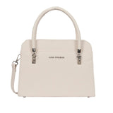Voyage Statement White Satchel Bag