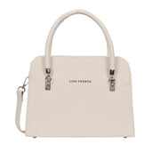 Voyage Statement White Satchel Bag