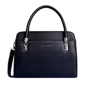 Voyage Statement Black Satchel Bag